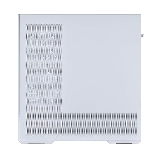 LIAN LI MID-TOWER ATX PC CASE, 3 X 140MM ARGB FANS, CHASSIS WITH FRONT & SIDE TEMPERED GLASS PANELS, LIQUID COOLING READY, GAMING COMPUTER CASE, (CG237 RGB – ATX -WHITE)