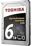 Toshiba X300 High Performance 6TB Internal Hard Drive 3.5 Inch SATA - HDWE160EZSTA