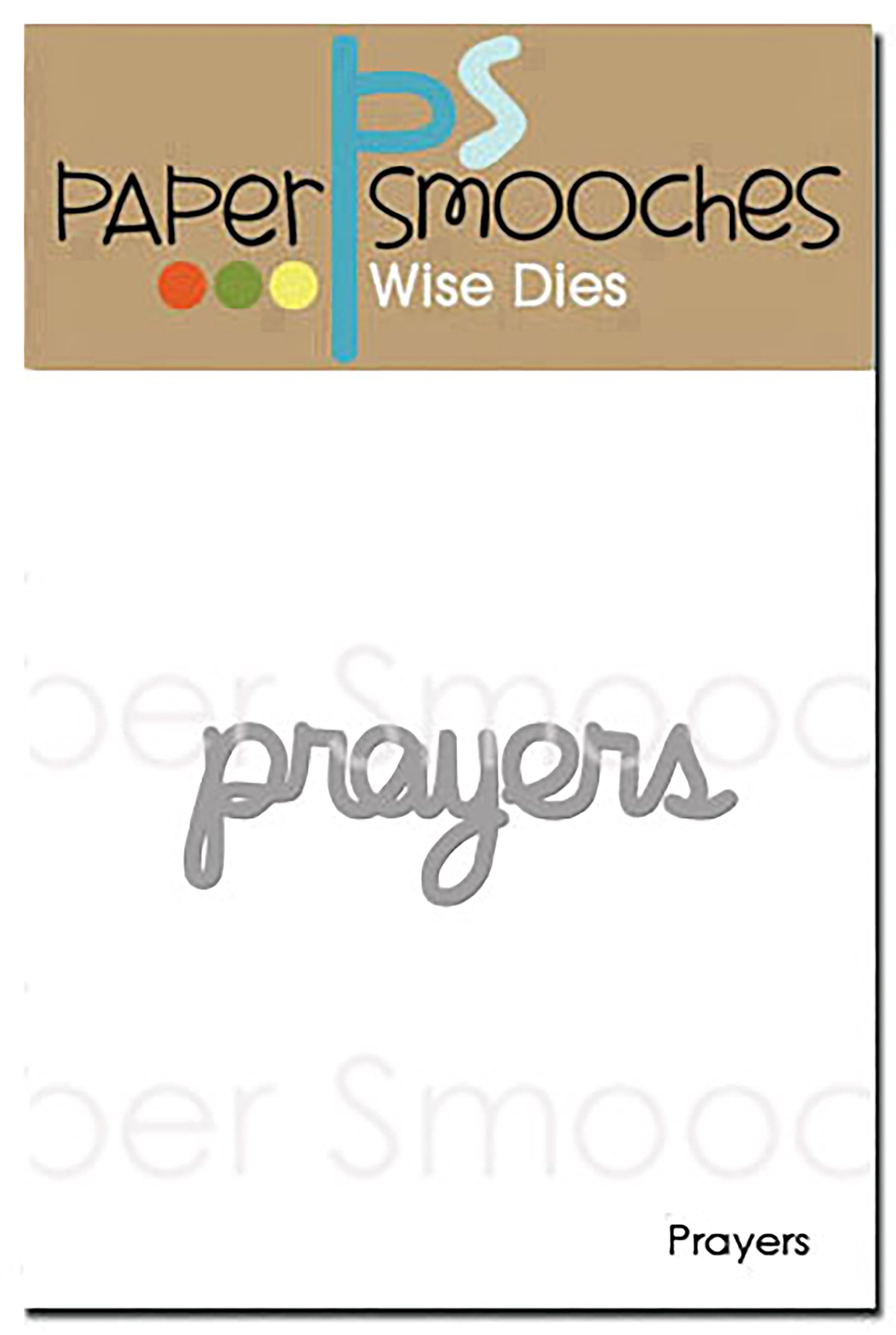 Paper Smooches Dies, Multi-Colour, 10.41 x 14.98 x 0.07 cm