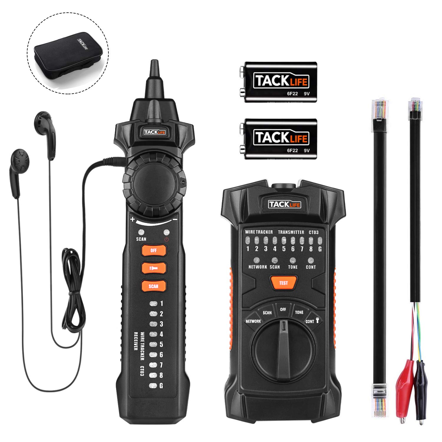 Rilevatore di cavi e perni