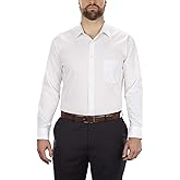 Van Heusen Men's Big Fit Poplin Dress Shirt (Big & Tall)