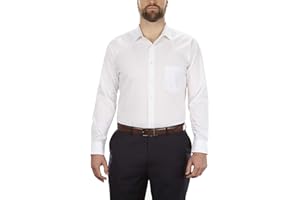 Van Heusen Men's Big Fit Poplin Dress Shirt (Big & Tall)