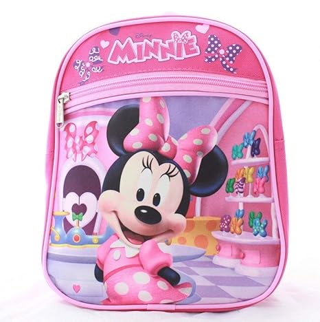 minnie mouse childrens backpack