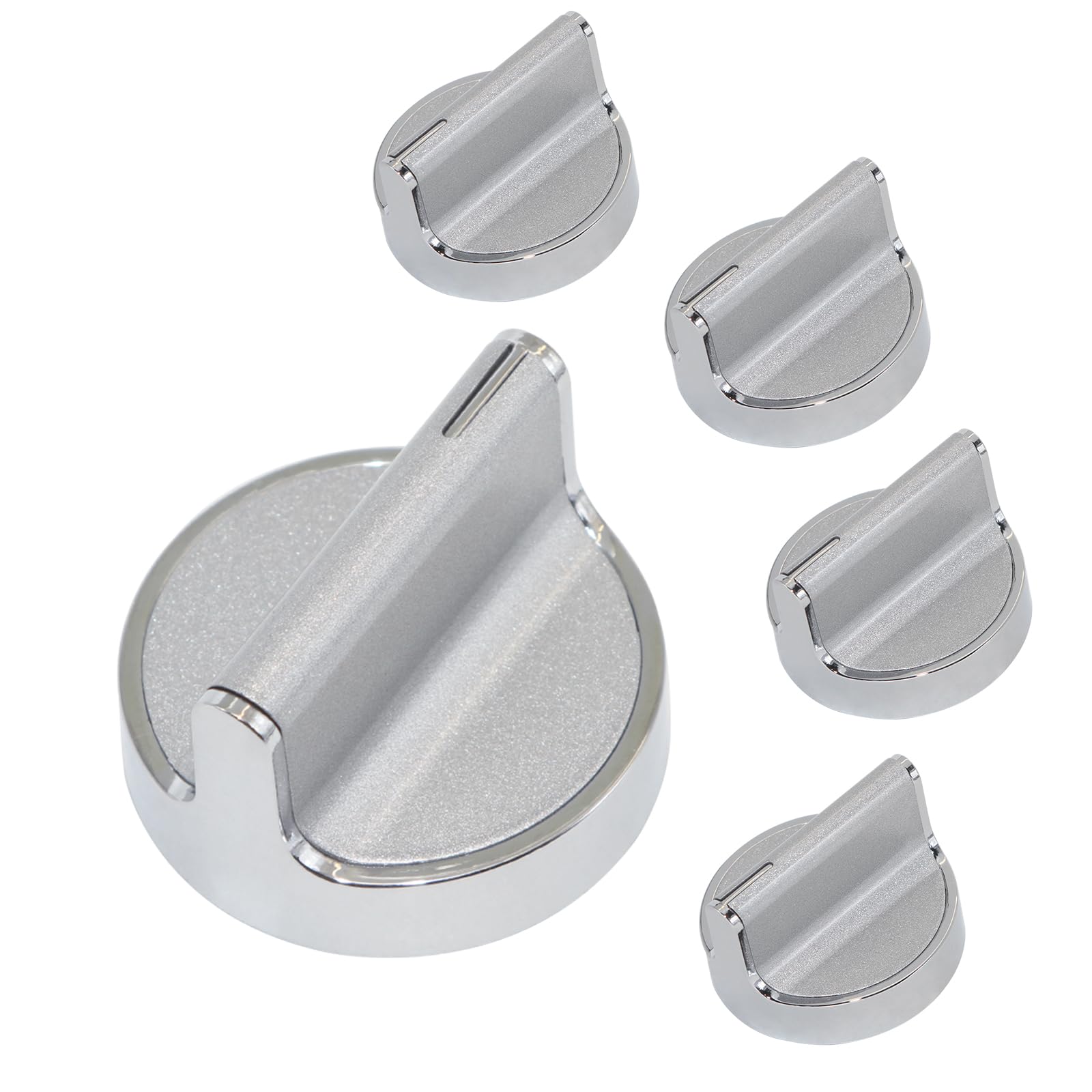 Photo 1 of W10828837 Range Stove Knobs Replacement for Whirlpool and Amana Gas Range-5 Pack