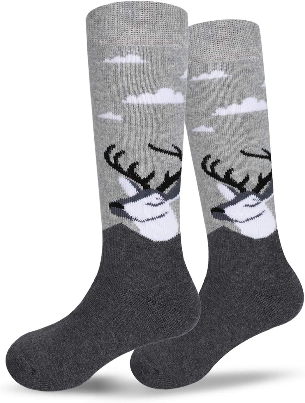 Ski Socks Kids Winter Warm Thermal Snow For Boys Girls(2pack /3pack): Clothing