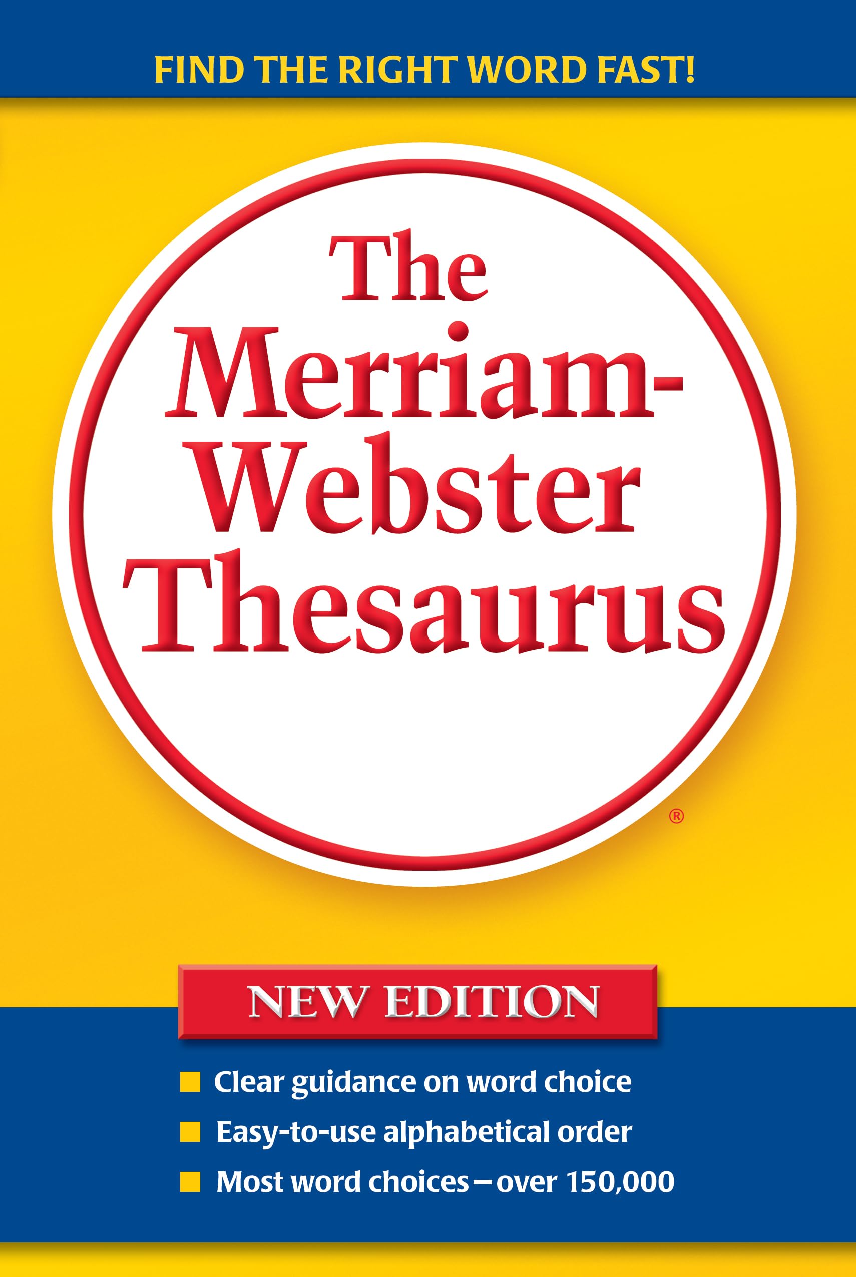 Photo 1 of The Merriam-Webster Thesaurus, Trade Paperback