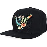 Trendy Apparel Shop Hibiscus Hawaiian Tropical Floral Aloha Embroidered Snapback Cap