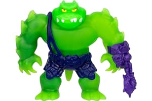 Heroes of Goo Jit Zu Meteor Madness, Stretchy Rock Jaw Action Figure, with Unique Gooey Filling & Meteor Battle Gauntlet, Sensory Toy That Stretch Up to 3X Its Size