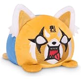 TeeTurtle Reversible Sanrio Aggretsuko 4 Inch Flip Plushie