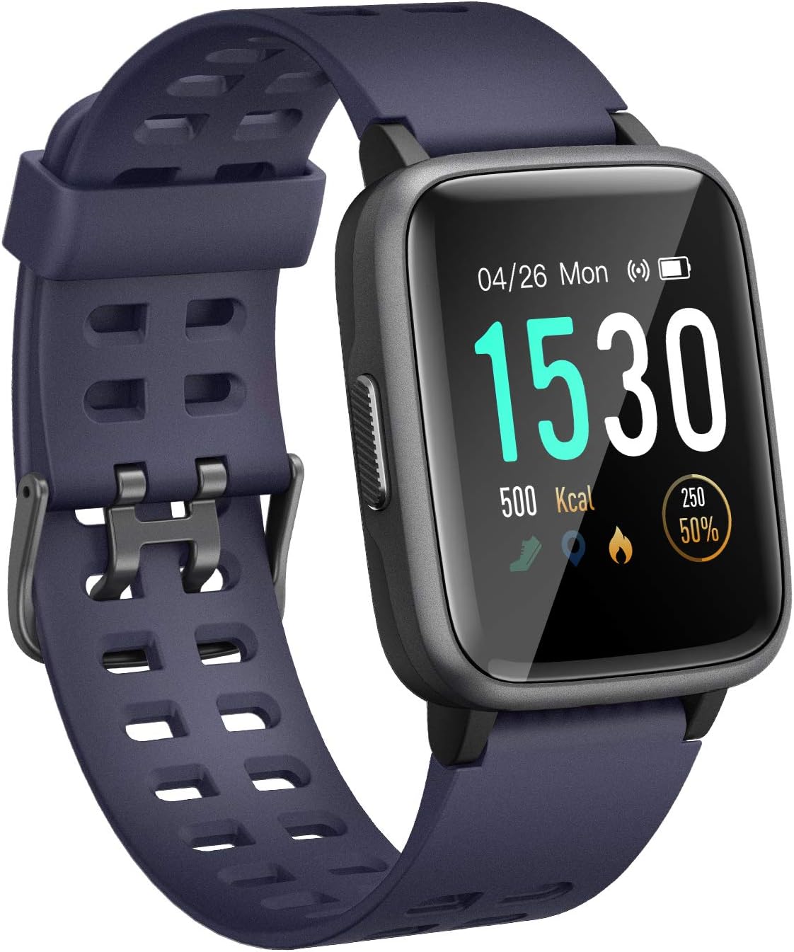 BingoFit Eden Smart Fitness Watch,Water Resistance Activity Tracker Smartwatches with Heart Rate Monitor Sleep Tracker,Touch Screen Sport Watch with Music Control for Kids Men Women,IOS Adroid