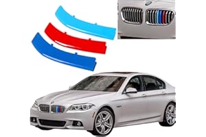 VAISBYTOWN Automotive Grille Inserts for BMW 5 Series Sedan F10 F18 520i 528i 530i 535i 550i (2014-2016) - Fit 10-Beam Only