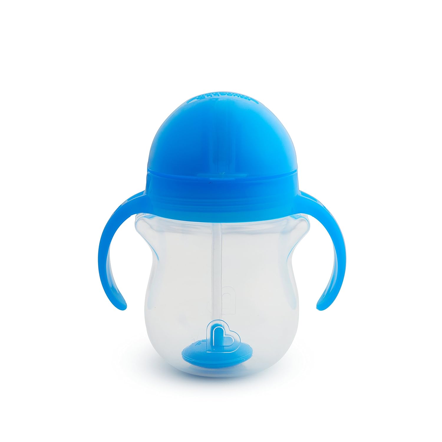 Munchkin Any Angle Click Lock Weighted Straw Trainer Cup, Blue, 7oz : Baby