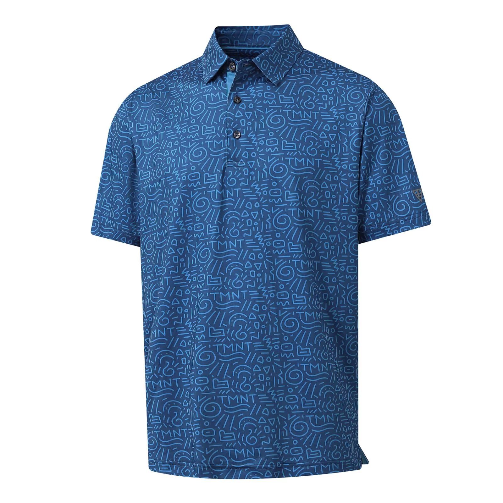 M MAELREG Golf Shirts for Men Dry Fit Print Patterns Performance Moisture Wicking Mens Polo Shirts Short Sleeve Image M MAELREG Golf Shirts for Men Dry Fit Print Patterns Performance Moisture Wicking Mens Polo Shirts Short Sleeve Image