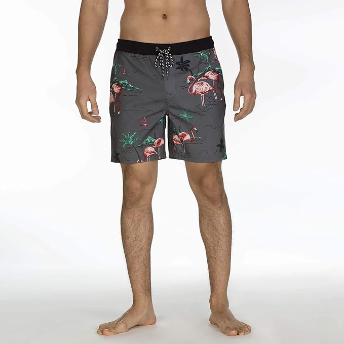 hurley flamingo board shorts
