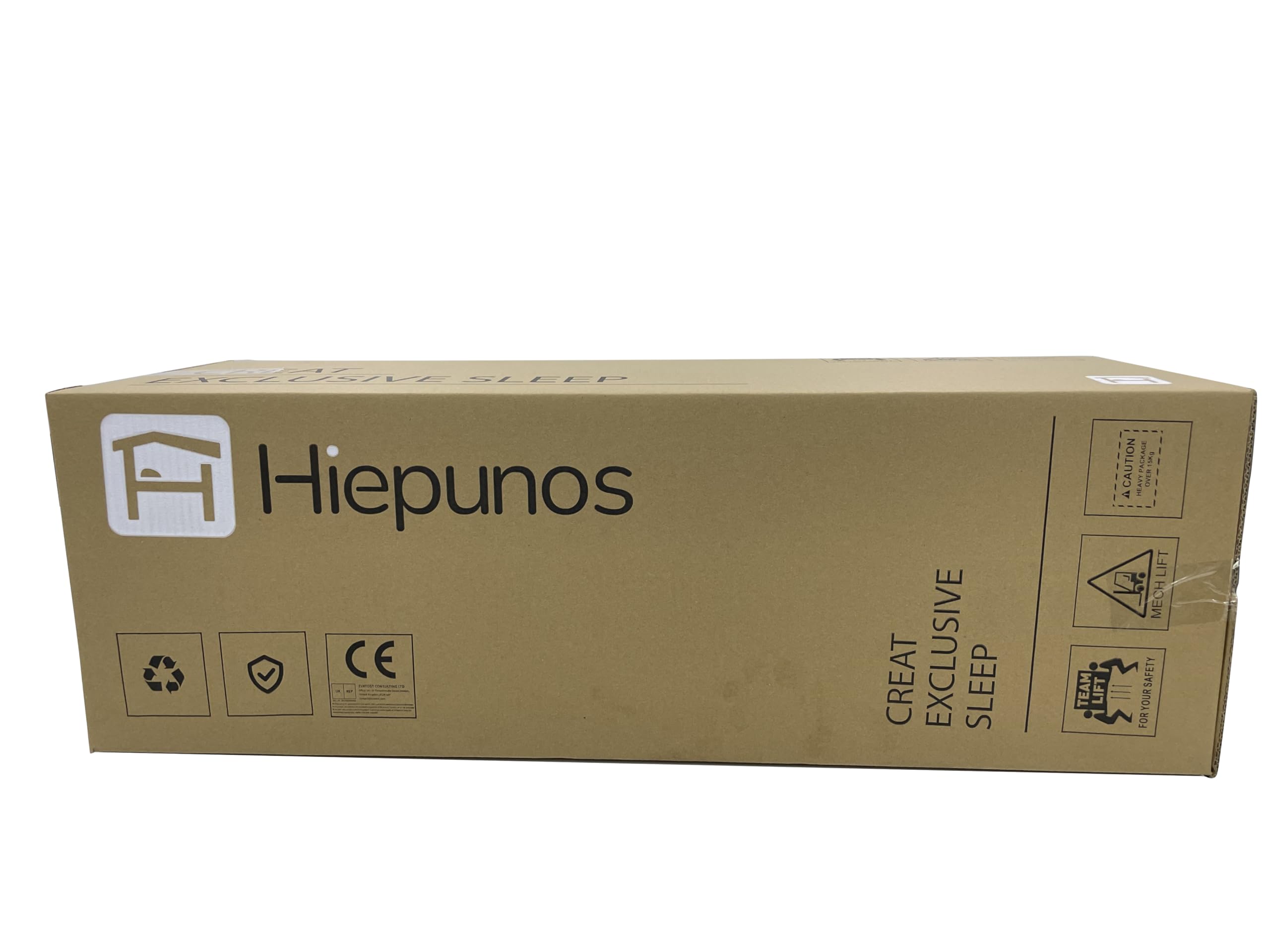Hiepunos Double Mattress,10.2 INCH Hybrid Memory Foam and Individually Pocket Spring,4FT6 Double Bed Mattress Medium Firm,Ergonomic Pressure Reducing,Improve Sleeping(135x190x26cm)