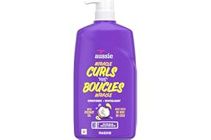 Aussie Miracle Curls with Coconut Oil, Paraben Free Conditioner, 778mL