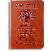 WHLBHG Pastor Gifts Pastor Leather Journal Notebook Pastor Appreciation Gifts Christian Gifts Minister's Gift Pastor Definition Notebook Birthday Gift (Hardcover-to pastor)