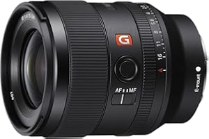 Sony FE 35mm F1.4 GM Full-Frame Large-Aperture Wide Angle G Master Lens Black