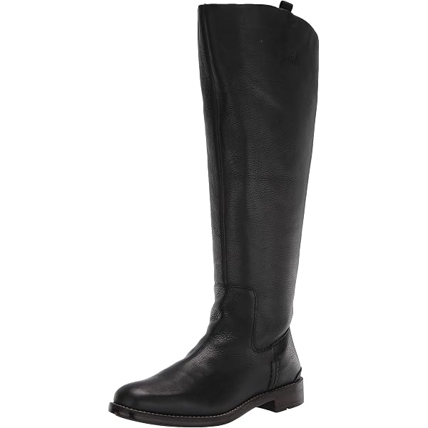 WHITE MOUNTAIN Women's Loyal Fashion Boot - Tall Riding Style With Side Zipper And Buckle Detail - View #2