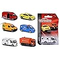 Majorette City Cars - 1 of 6 Different Model Cars with Freewheel and Suspension for Ages 3 and Above - 7.5 cm