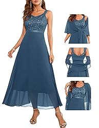 BeryLove Mother of The Bride Dress Formal Elegant