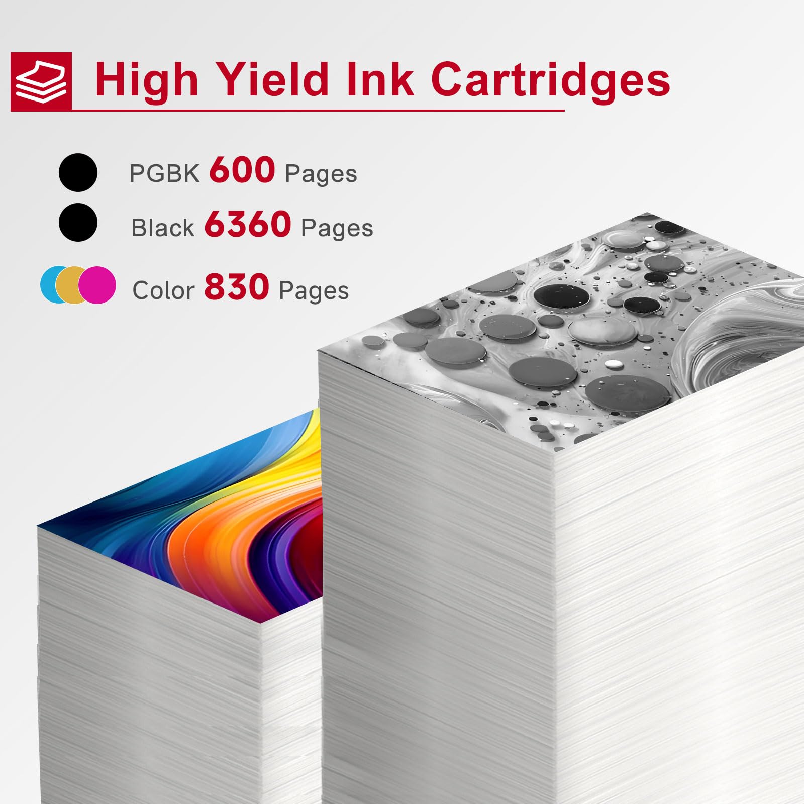 Compatible 280XL 281XL Ink Cartridge Replacement for PGI-280 CLI-281 XL 280xxl 281xxl Value 10 Pack for TR8620a TR8520 TR8620 TR8600 TR7520 TS6120 TS6220 TS9120 TS6320 Printer