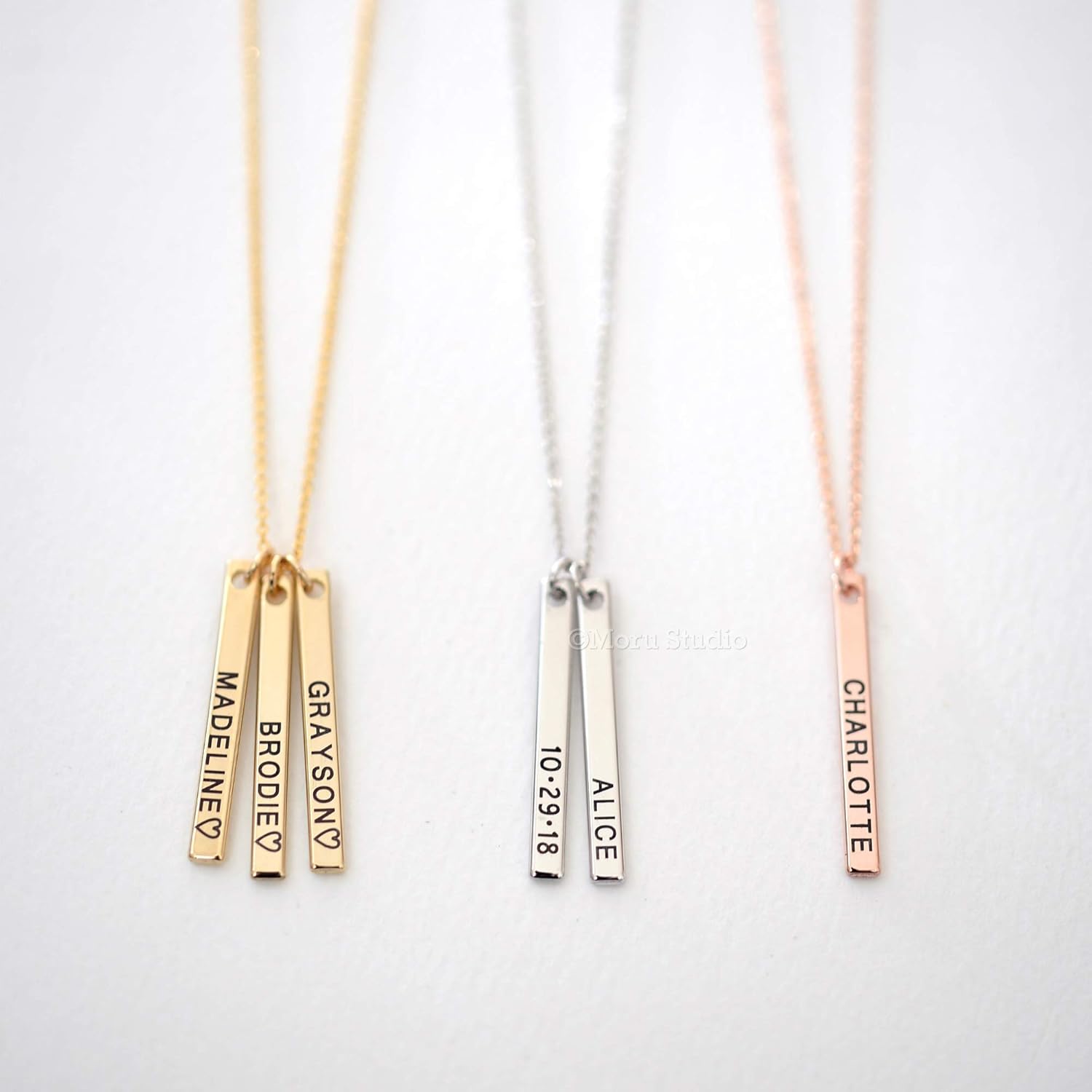 personalised baby necklace