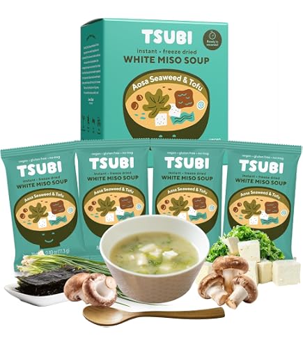 Amazon.com: Amano Foods Freeze-Dried Miso Soup 10 Servings (5x2