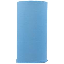Bandana.com Turquoise Solid Tube Headbands - Dozen