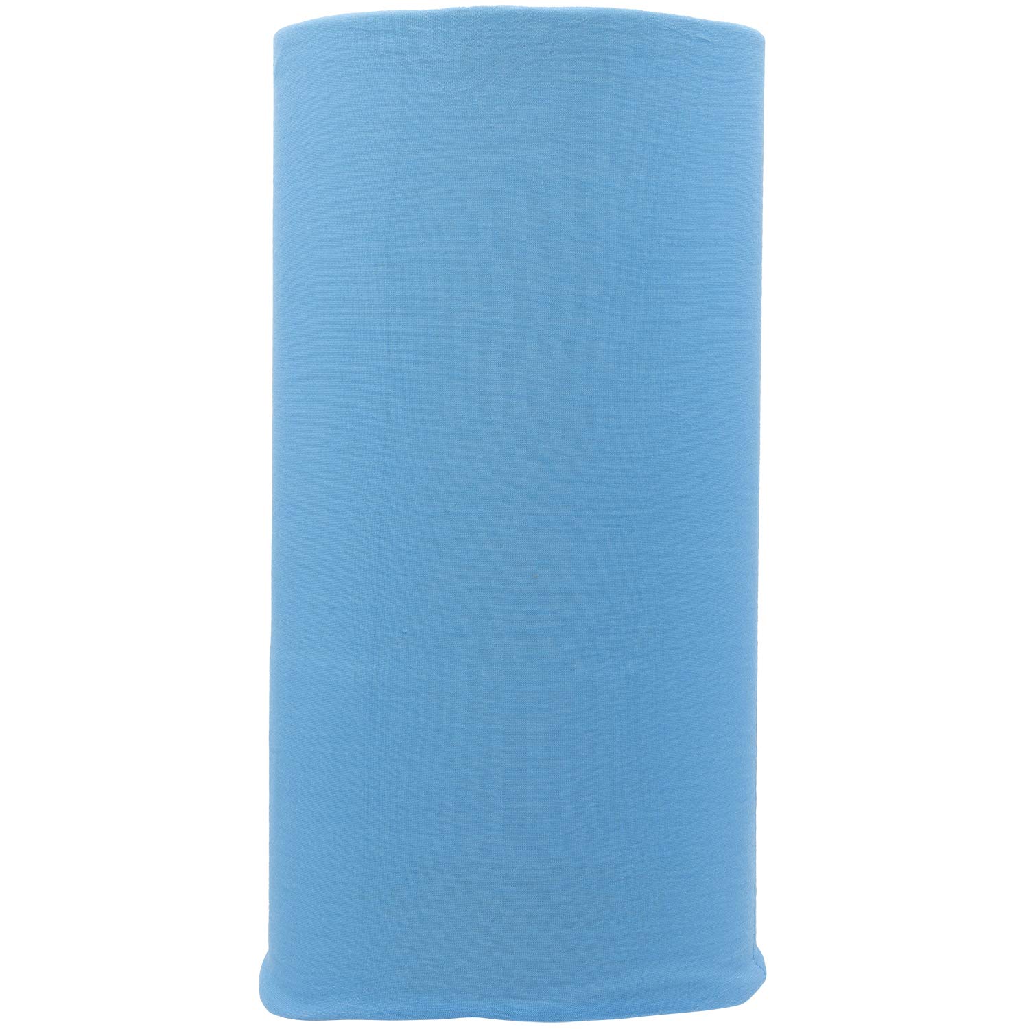 Bandana.com Turquoise Solid Tube Headbands - Dozen