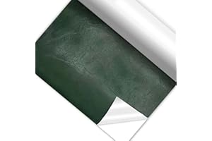 SILLLULE Self Adhesive Leather Repair Patch Army Green,8x47 Inch Leather Repair Tape for Furniture,Self Adhesive Leather Repair Tape for Couches,Bed,Car Seats,Chair