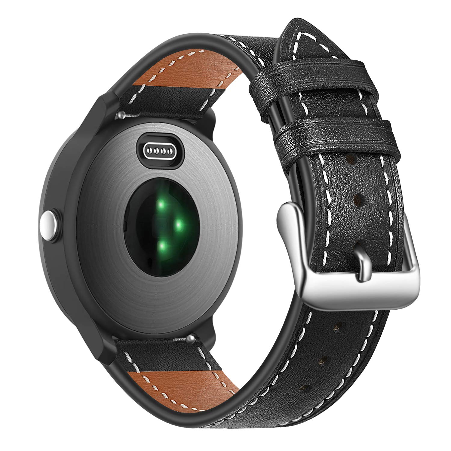 garmin vivomove hr leather strap