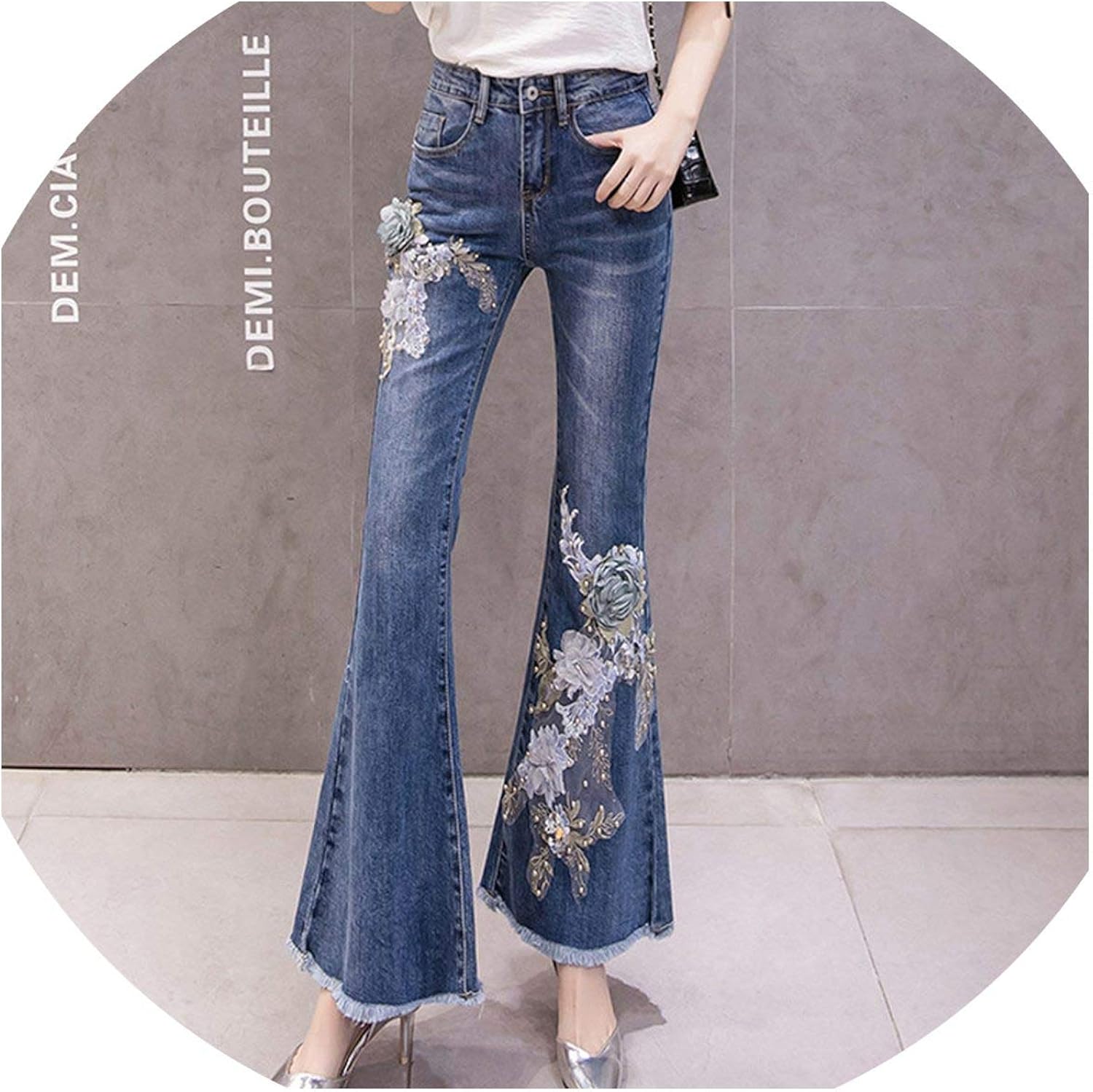 demi flare jeans