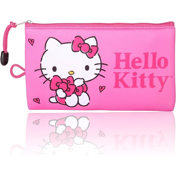 Amazon.com: Hobby Lobby Hello Kitty Terry Zip Up Coin Purse, Pink