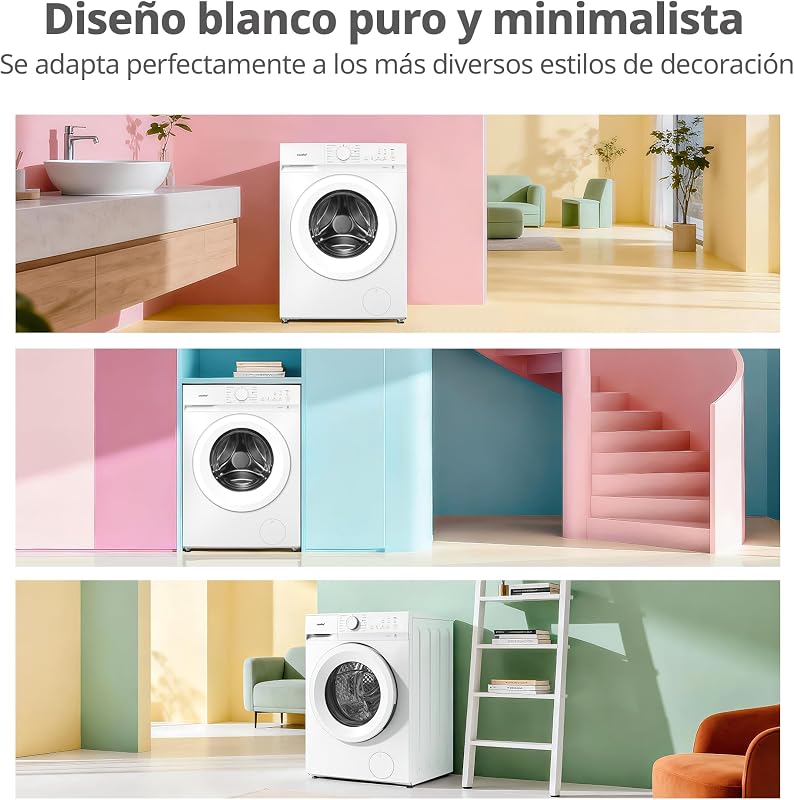 ' Lavadora 8KG Clase A-10% 1400RPM Smart wash Blanco CF08EWP05W