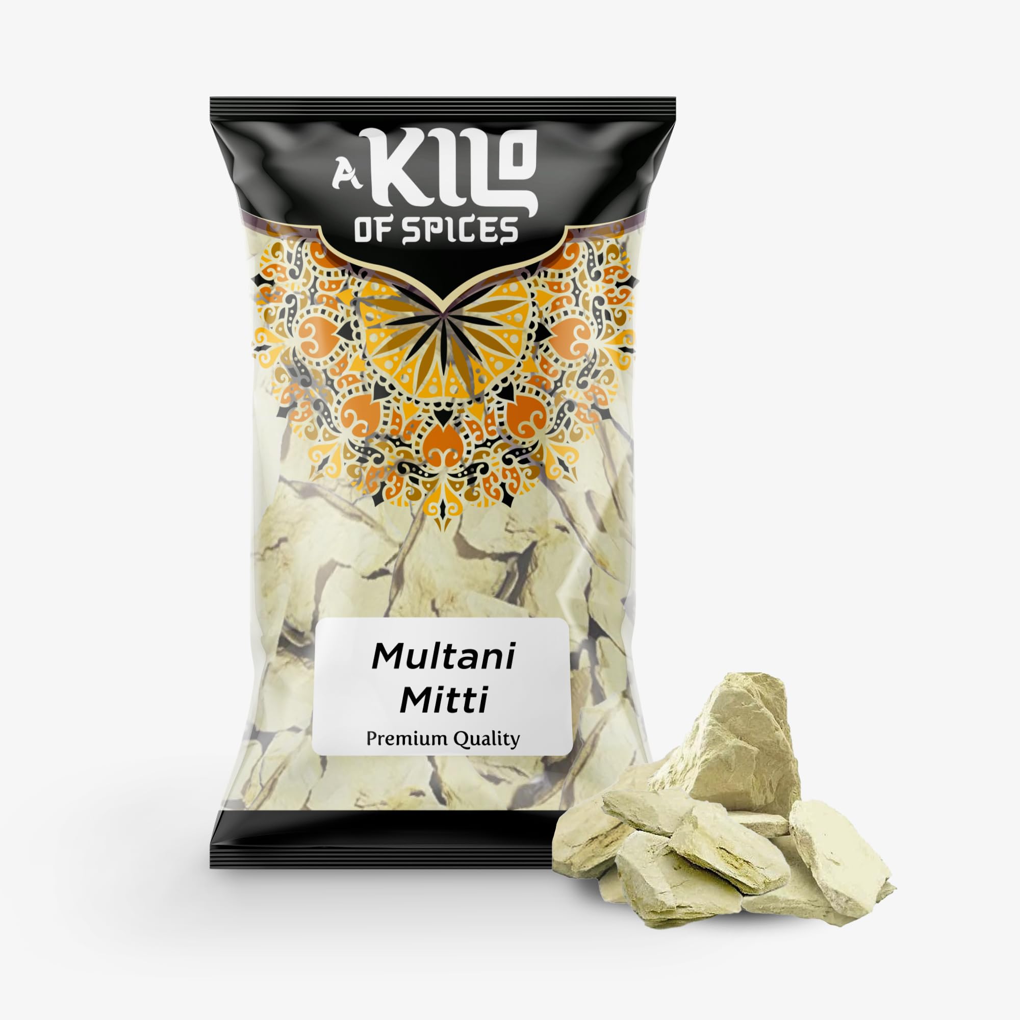 Multani Mitti Fuller Earth Facial Clay Whole Chunks (1Kg)