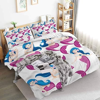 mermaid duvet cover queen