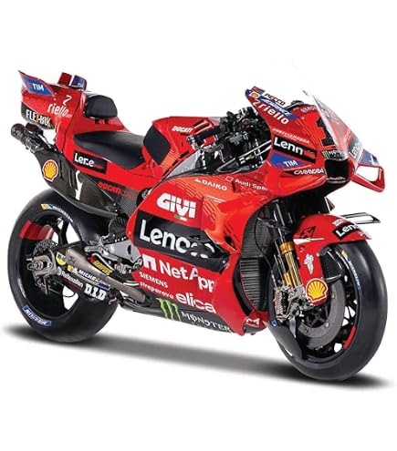 Amazon.com: Xiangtat 1/6 Motorbike Model for - Moto GP Racing