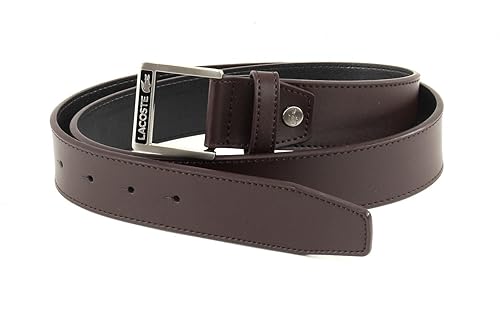 LACOSTE Welded Edges Belt W95 Brown