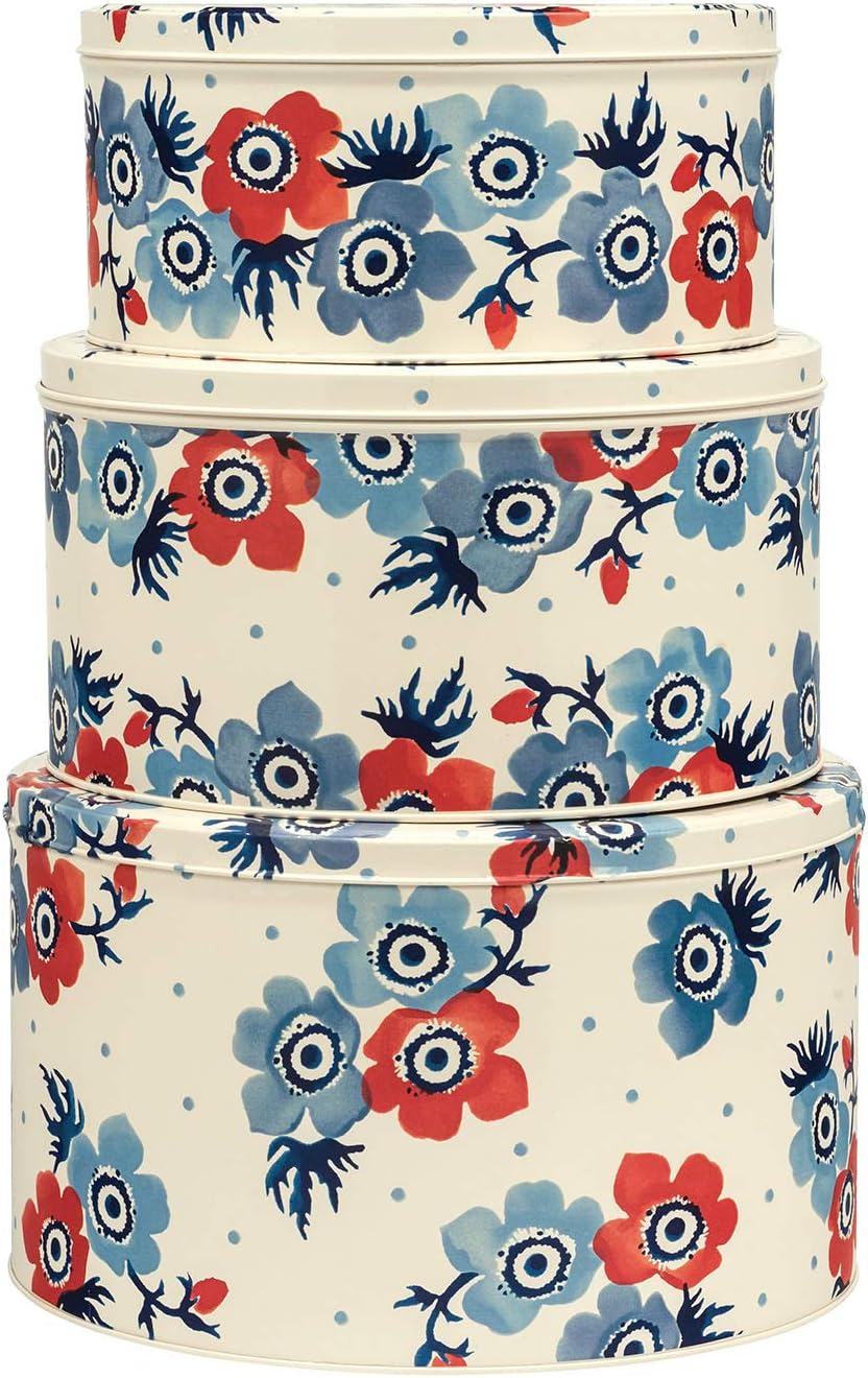 Bridgewater Emma Anemone set of 3 cake tins