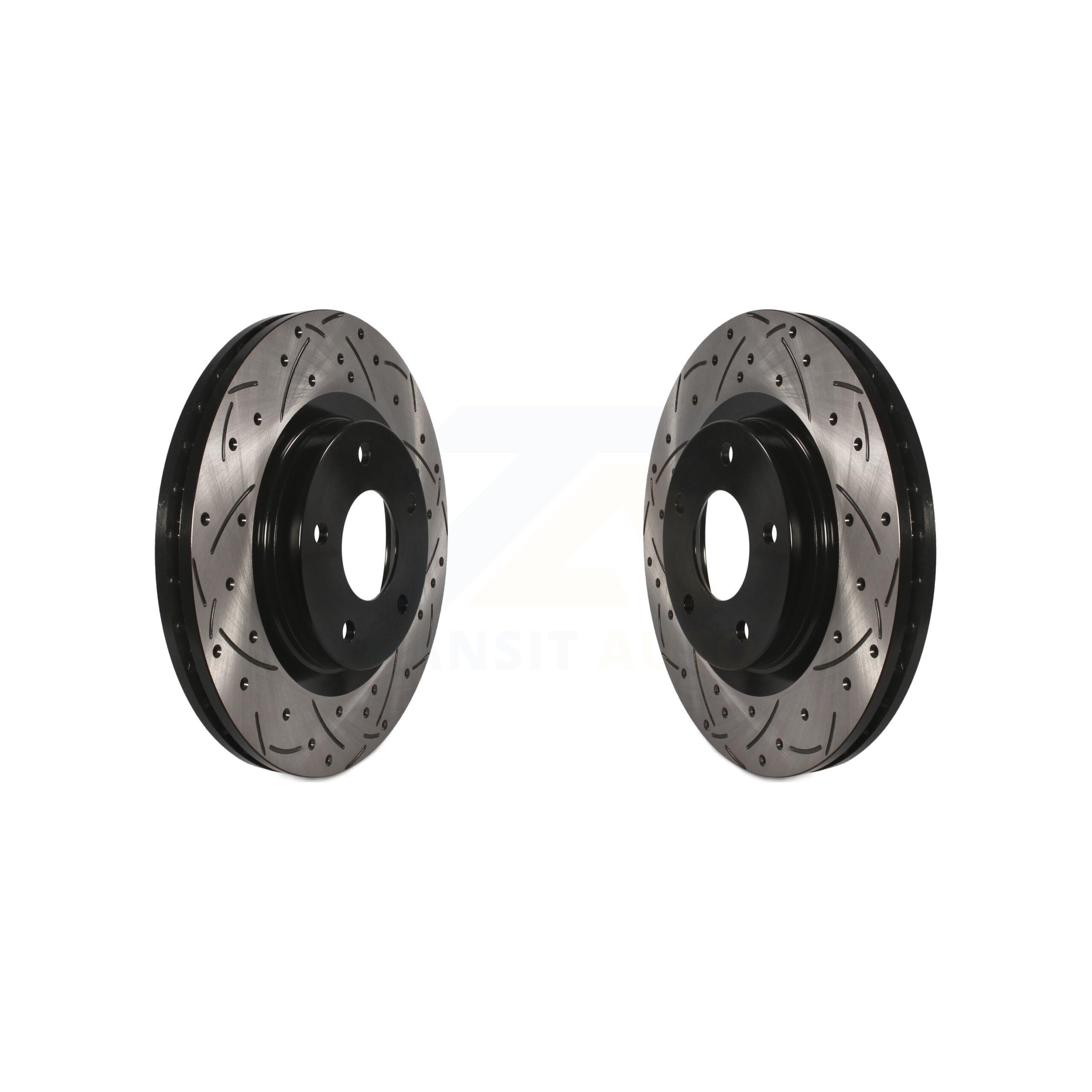 DS-One Front Coated Drilled Slotted Disc Brake