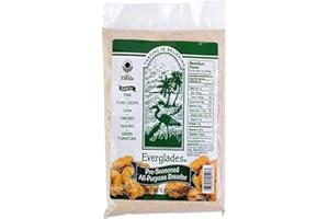 Everglades Pre-Seasoned All Purpose Breading Mix - Perfect for Fish, Chicken, Veggies, Pork Chops & Wild Game - Crispy Coating for Okra, Fried Green Tomatoes, Mushrooms & More - Made in the USA (16 oz)