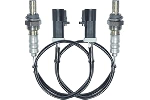 ATBIZZLE O2 Oxygen Sensor 15717 Upstream Downstream Fit for 1997-2008 Ford F150 F250 F350 Ranger Expedition Escape Explorer, Lincoln Mazda Mercury Jaguar Aston Martin, Replace# 15716 15718 15664, 2Pcs