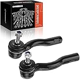 A-Premium 2 x Front Outer Tie Rod Ends, Compatible with Nissan Sentra 2007 2008 2009 2010 2011 2012
