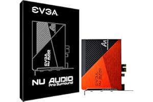 EVGA NU Audio Pro Surround (Add-On for NU Audio Pro, 7.1 Surround, Lifelike Audio, PCIe, Backplate, Designed with Audio Note,