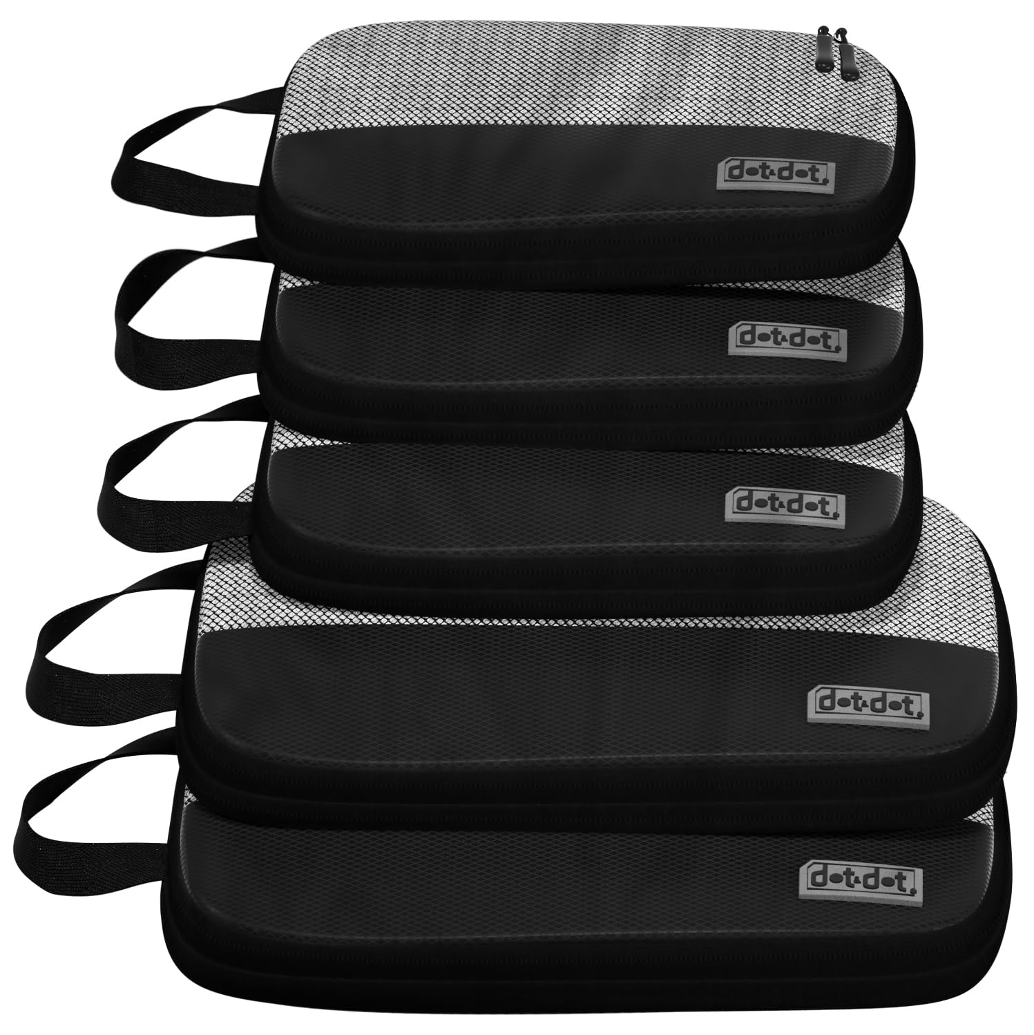Packing Compression Cubes - 5pc Compression Packing Cubes Travel - Efficient Packing Cubes Compression and Ultimate Compression Packing Cubes for Carry On - Compression Cubes for Ultimate Space-Saving