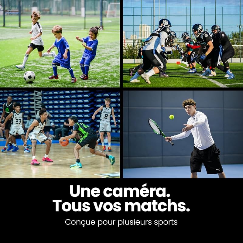 Chameleon, Système de Caméra Sportive avec IA, Suivi Football — photo 6 sur 8