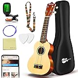 Everjoys Soprano Ukulele Beginner Pack-21 Inch