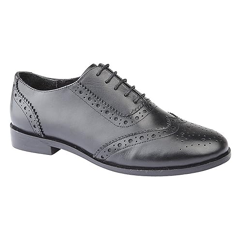 womens grey brogues uk