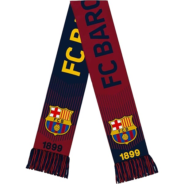FC Barcelona - Écharpe Officiel Barça, Unisexe, Taille Unique FC Barcelona - Écharpe Officiel Barça, Unisexe, Taille Unique